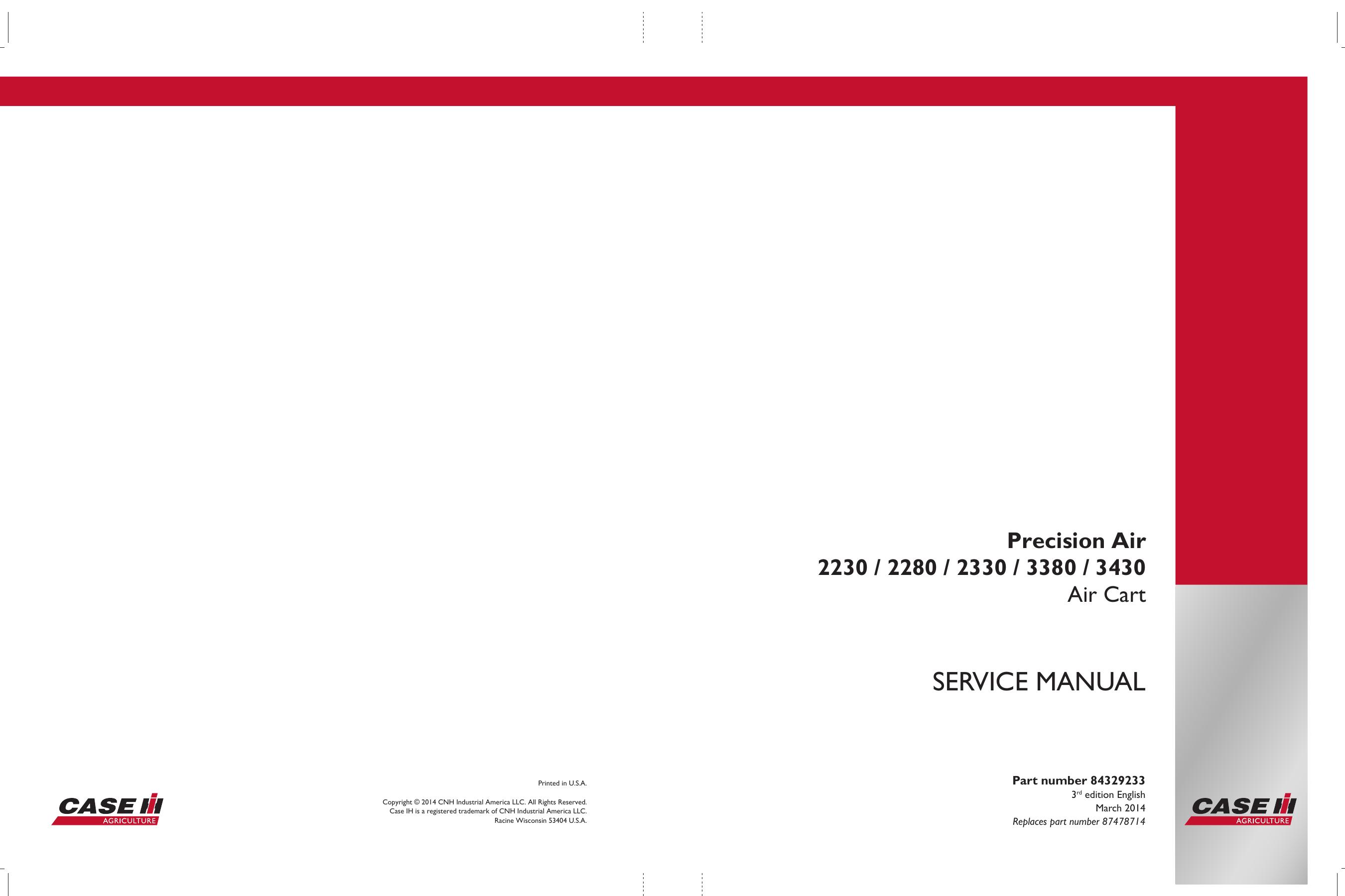 Service Manual 2230,2280,2330,3380,3480